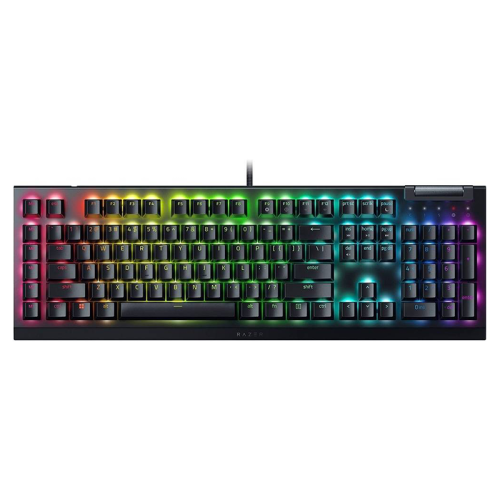 Razer BlackWidow V4 X Mechanical Keyboard Razer Green Switches, Wired Black | RZ03-04703500-R391