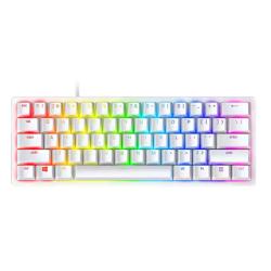 Razer Huntsman Mini Mercury Gaming Keyboard Purple Switch White