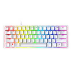 Razer Huntsman Mini-Mercury-US 60 Gaming Keyboard with RED SWITCH White