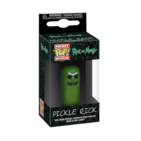 Funko Pocket Pop! Keychain TV Series: Rick & Morty - Pickle Rick #350