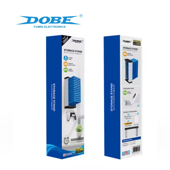 Dobe Wall Mount 14 in 1 Game Disc Storage Stand