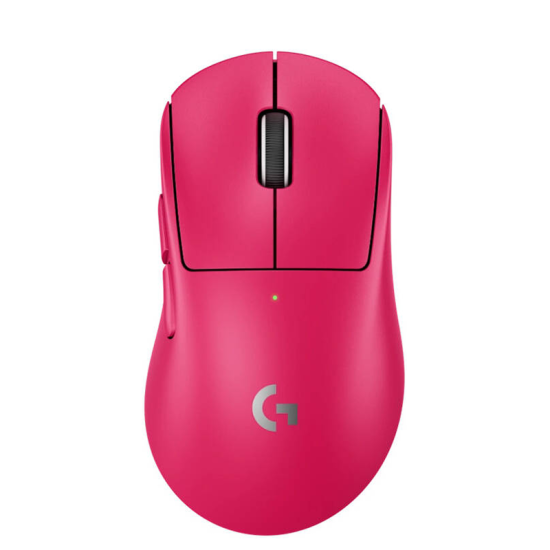 Logitech PRO X SUPERLIGHT 2 DEX LIGHTSPEED Wireless Gaming Mouse Magenta| 910-006798