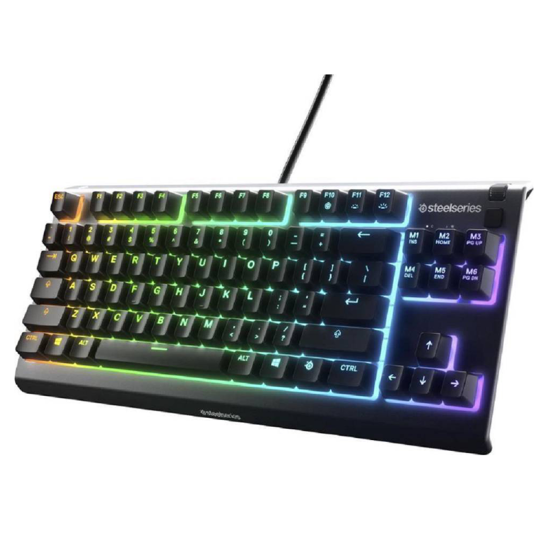 SteelSeries Apex 3 TKL Wired Membrane Gaming Keyboard Black | 64831
