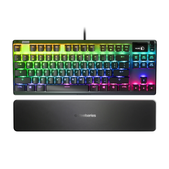 SteelSeries Apex Pro TKL (2023) - US Wired Tenkeyless Esports Keyboard with Adjustable Switches