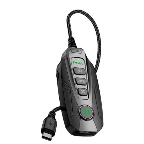 Piva GS20 Type-C Charging, Headphone and Sound Card Adapter