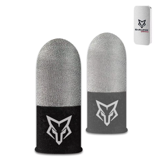 Sarafox V8 Bicolor Game Beehive5 Sleep-proof Sweat-proof Professional Touch Screen Thumbs Finger Sleeve for shooting Game