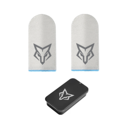 Sarafox V5 Fiberglass Finger Sleeve Flexible Glass Fiber Finger Gloves for Mobile Games for PUBG COD Gaming