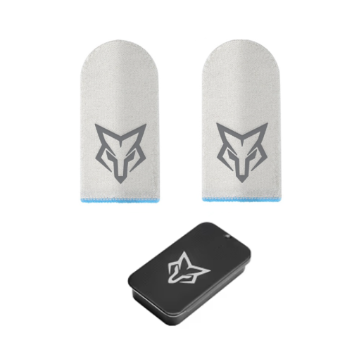 Sarafox V5 Fiberglass Finger Sleeve Flexible Glass Fiber Finger Gloves for Mobile Games for PUBG COD Gaming