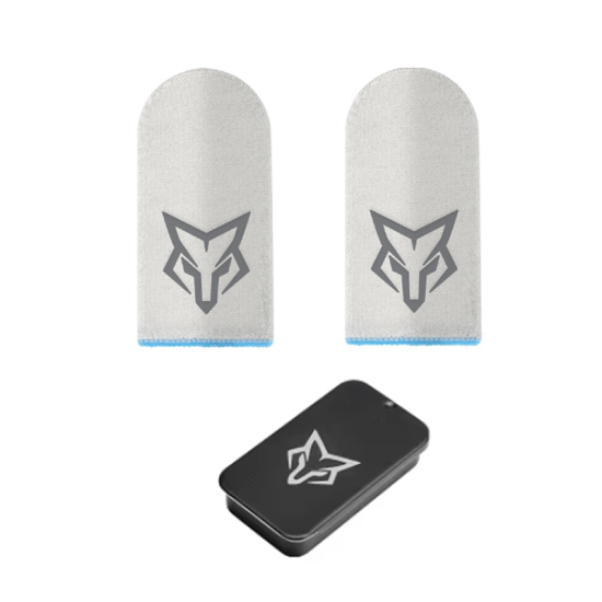 Sarafox V5 Fiberglass Finger Sleeve Flexible Glass Fiber Finger Gloves for Mobile Games for PUBG COD Gaming