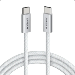 Anker Zolo USB-C to USB-C Cable 240W Braided (2m/6ft) -White A8060H22