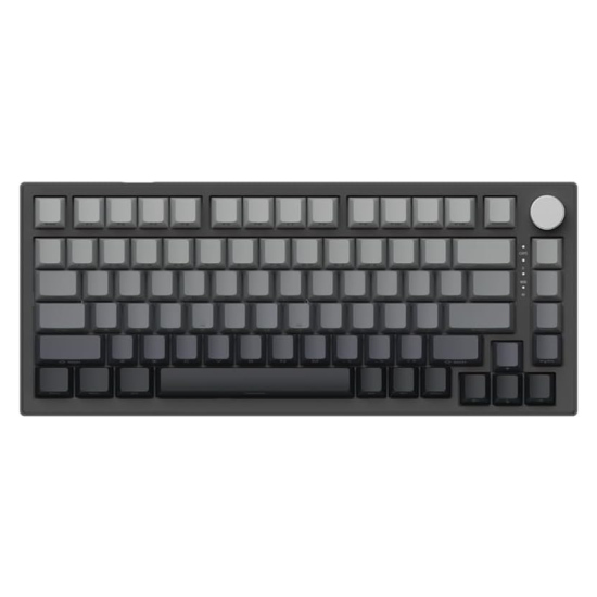 VGN Gaming Keyboard A75 Magnetic Keyboards Gradient Gray Rapid Trigger Compatible, Actuation Points 0.004-0.16 inches (0.1-4.0 mm), English Layout, 75% Layout, PBT Key Cap, Domestic Genuine