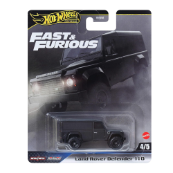 Hot Wheels Premium Fast & Furious Land Rover Defender 110 Kids Diecast Car JBL98