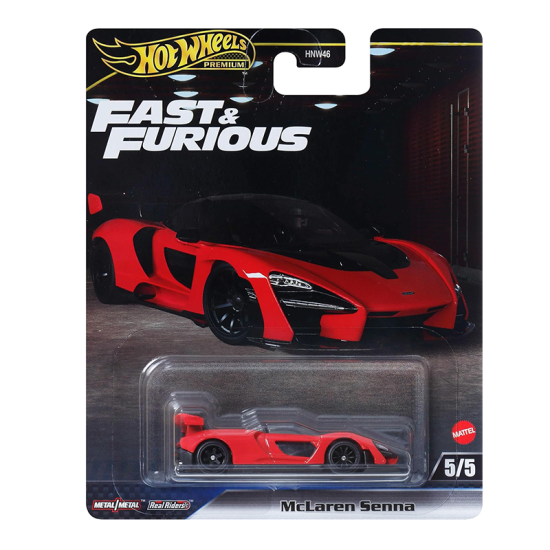 Hot Wheels Cars, Premium Fast & Furious 1:64 Scale Die-Cast Car for Collectors Inspired by Fast & Furious Movie Franchise
