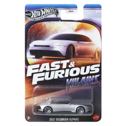 Hot Wheels Silver Series Fast & furious Villains - 2022 Delorean ALPHA5