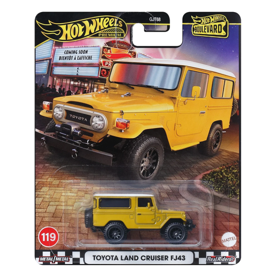 Hot Wheels Premium Car Culture - Toyota Land Cruiser FJ43