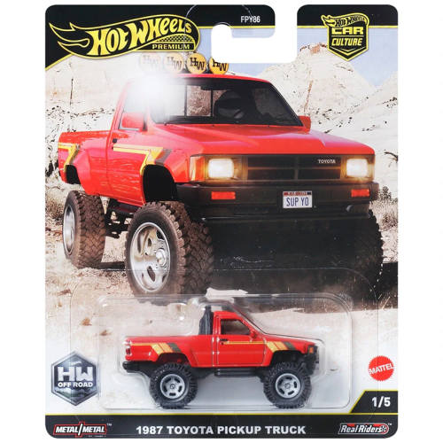 Hot Wheels Premium Car Culture - 1987 Toyota Pickup Truck