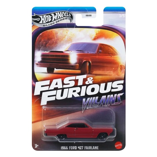 Hot Wheels Silver Series Fast & furious Villains - 1966 Ford 427 Fairlane