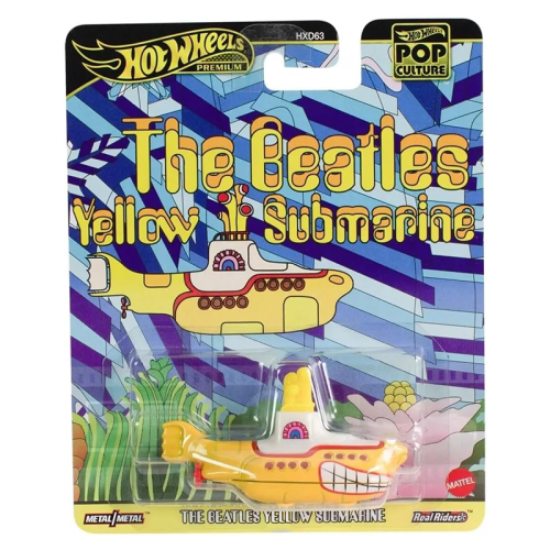 Hot Wheels Premium Pop Culture - The Beatles Yellow Submarine
