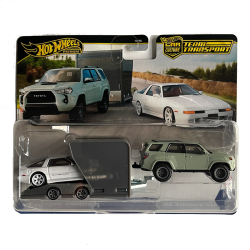 Hot Wheels Team Transport #72 '18 Toyota 4Runner, '89 Toyota Supra