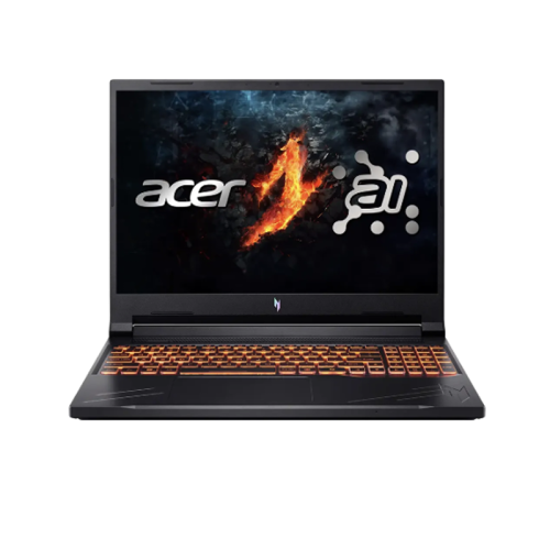 Acer Nitro Gaming Laptop V16 ANV16-41-R05L AMD Ryzen 7- 8845HS, 16GB RAM, 512GB SSD Hard Disk, NVIDIA GeForce RTX 4060 8GB Graphics Card, 16" WUXGA Display, Windows 11, Obsidian Black