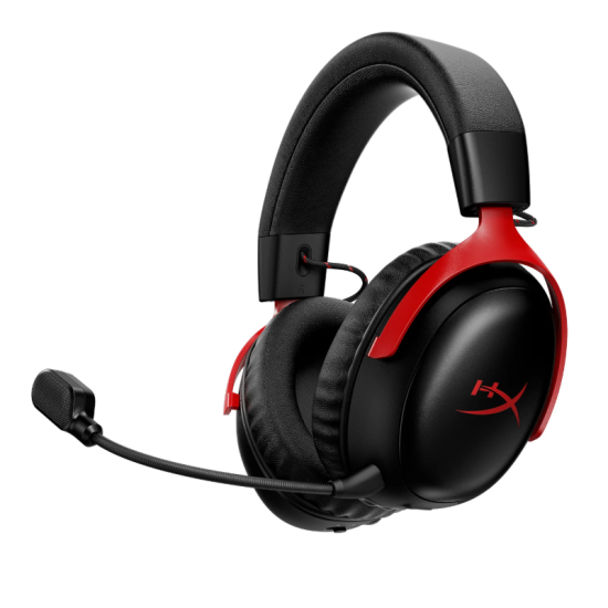 HyperX Cloud III S Wireless Gaming Headset Black / Red