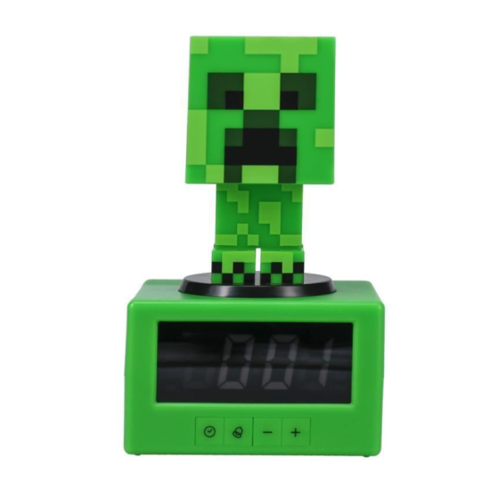 Paladone MINECRAFT - Creeper - Alarm Clock 16cm