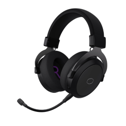 Cooler Master CH351 Wireless Gaming & Mobile Over-Ear Headset – 3D Surround Sound, Lightweight, 2.4GHz | Bluetooth, Built-in Sidetone, 50mm Drivers, Unidirectional | Detachable Mic, 30-Hour Battery Life