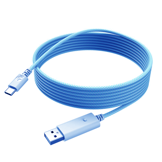 GameSir 3M USB Cable  to USB-C for G7/G7SE/T4 Kaleid Blue