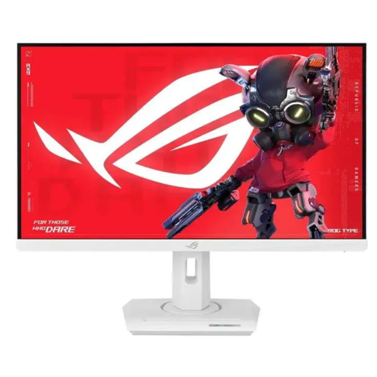 ASUS ROG Strix XG27UCG-W: 27-Inch Fast IPS 4K @160Hz / FHD @320Hz, 1ms GTG, 95% DCI-P3, HDR10, G-Sync Compatible, USB-C, ELMB Sync, Aura Sync RGB.