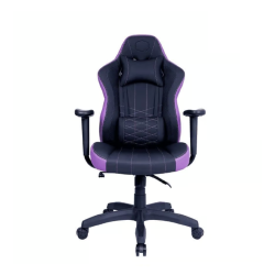 Cooler Master Caliber E1 Gaming Chair, Black And Purple
