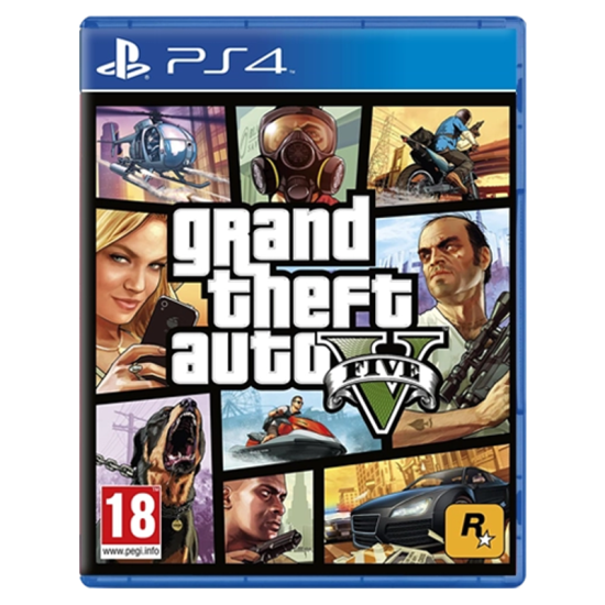 GTA 5: Grand Theft Auto V - PS4