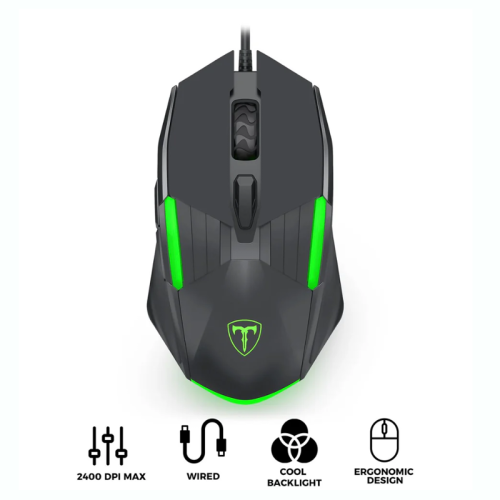 T-Dagger Blaze 2400DPI Ergonomic Gaming Mouse (T-TGM116)