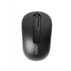 Rapoo Wireless Mouse M10 Plus, Reliable 2.4 GHz Wireless Connection - Black