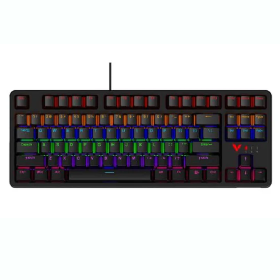 Rapoo V500Pro 87 Mechanical Gaming Keyboard - Black
