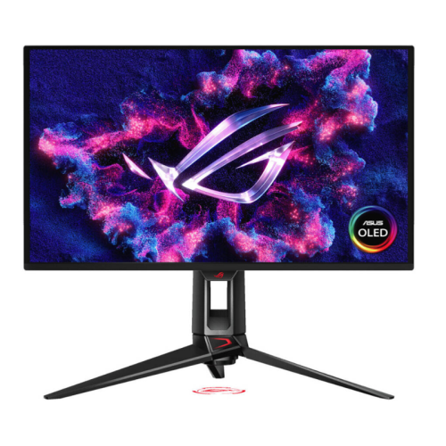 ASUS ROG Swift PG27UCDM Gaming Monitor, 27 Inch QD-OLED Display, 4K UHD Resolution, 240Hz Refresh Rate, 0.03ms (GtG) Response Time, AMD FreeSync Premium Pro & NVIDIA G-SYNC, Black | PG27UCDM
