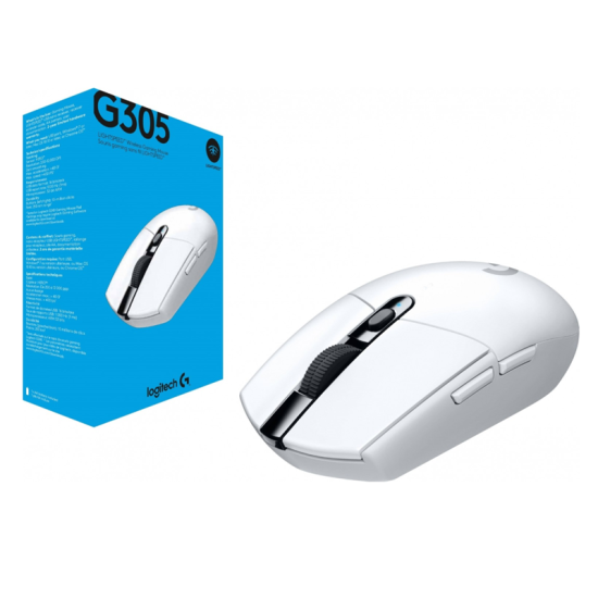 Logitech G305 LightSpeed Wireless Gaming Mouse White | 910-005292