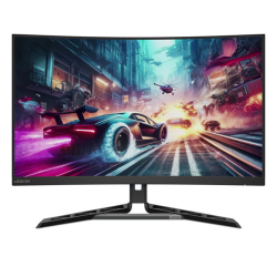 Lenovo Legion R32qc-30 Gaming Curved Monitor, 32 Inch VA Display, QHD Resolution, 180Hz Refresh Rate, 0.5ms (MPRT) Response Time, AMD FreeSync Technology, 1500R Curvature, Black | 67C8GAC1AE
