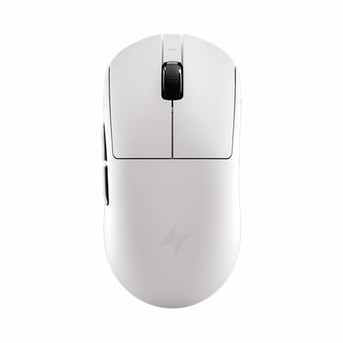 ATK Dragonfly A9 ULTRA Wireless, Wired & Bluetooth Gaming Mouse – Optical Sensor 42,000 DPI PAW3950 ULTRA 8K Polling Rate – Chip Nordic52840 – 53 Grams – Battery 500mAh 150 Hours – Optical Clicks (White)