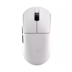 ATK Dragonfly A9 PLUS Wireless, Wired & Bluetooth Gaming Mouse – Optical Sensor 26,000 DPI PAW3395 – Chip HiSilicon NearLink – 57 Grams – Battery 800mAh 240 Hours (White)