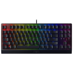 Razer BlackWidow V3 Tenkeyless - Yellow Switch - US Gaming Keyboard Black | RZ03-03491800-R3M1