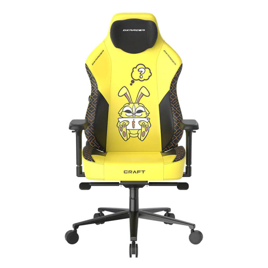 DXRacer Craft Dinorabbit Gaming Chair – Yellow/Black