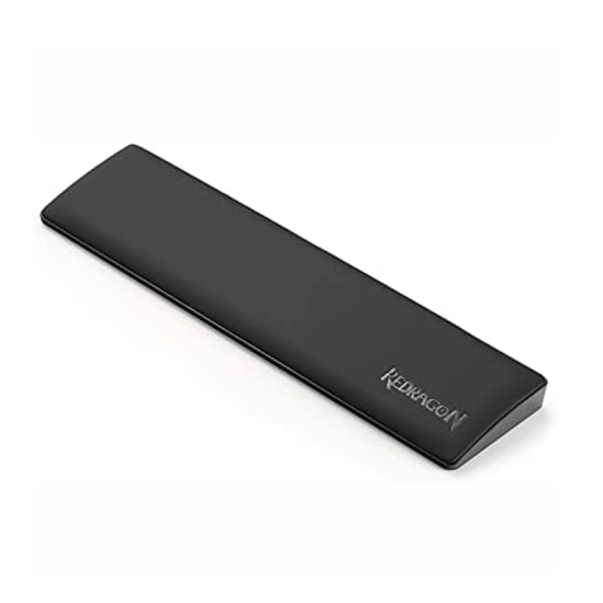REDRAGON P035 Meteor S Keyboard Memory Foam Wrist Rest Pad (Compact 60%) - Black