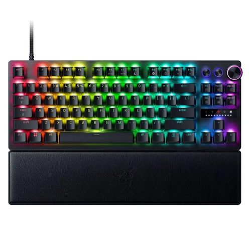 Razer Huntsman V3 Pro Tenkeyless Esports Wired Gaming Keyboard (RZ03-04980100-R3M1) – Black