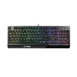 MSI Vigor GK30 Plunger Switch RGB Arabic Wired Mechanical Feel Gaming Keyboard Black
