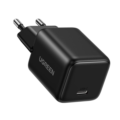 UGREEN Wall Charger X512 (55553) - USB-C, GaN, Fast Charging, 20W, PD3.0, QC4, 3A - Black