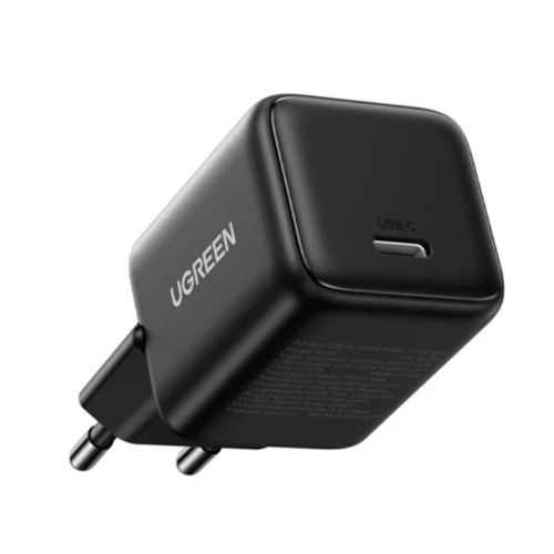 UGREEN 65012 X513 30W USB-C GaN Fast Charger with USB-C to USB-C 1m (Black)
