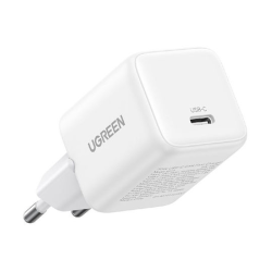 UGREEN X513 30W 1C GaN Wall Charger – USB-C Fast Charging Adapter (Model 65009) – White