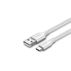 UGREEN 60121 US287 USB-A to USB-C Fast Charging Cable 1m (White)