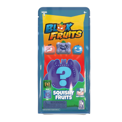 Blox Fruits Squishy Figures – Blind Pack Collectible Plush with DLC Code (Officially Licensed)