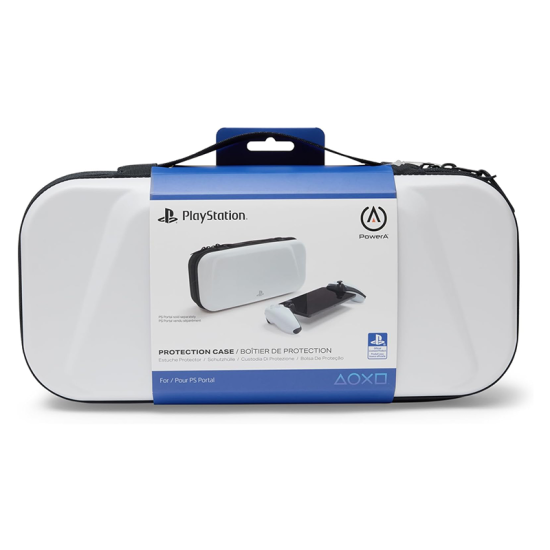 PowerA Protective Case for PlayStation Portal™ Remote Player – White (Officially Licensed)